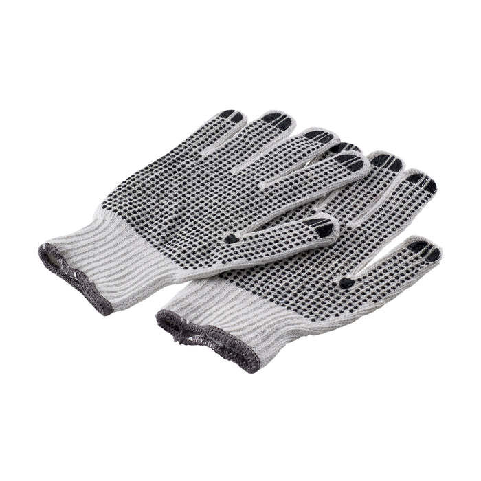 Strick-Handschuhe m. PVC-Noppen weiß